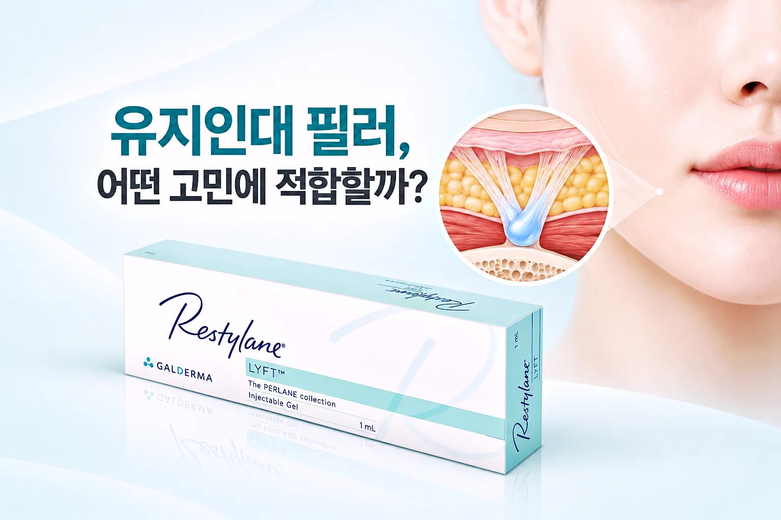 유지인대 필러 레스틸렌 리프트 어떤 처진 피부에 적합할까